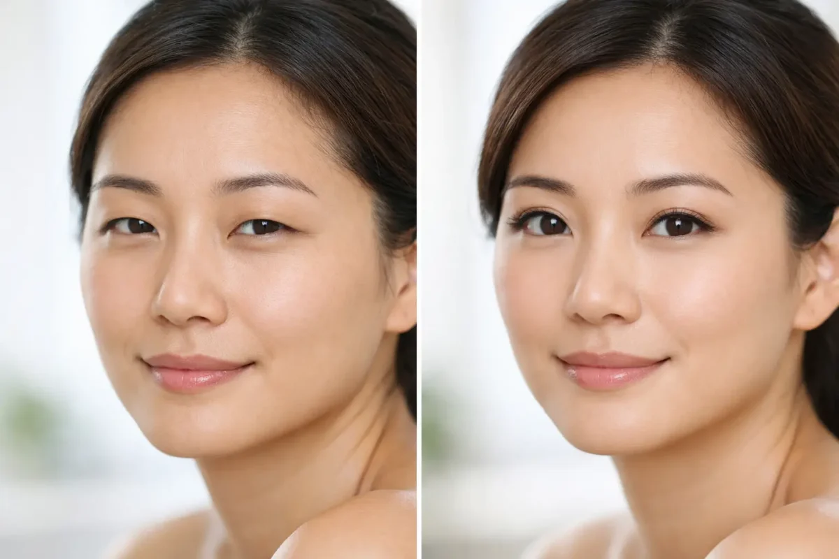 Asian Blepharoplasty Before and After