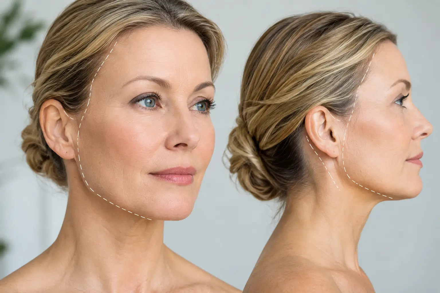 Facelift Scar Placement: Where Incisions Sit